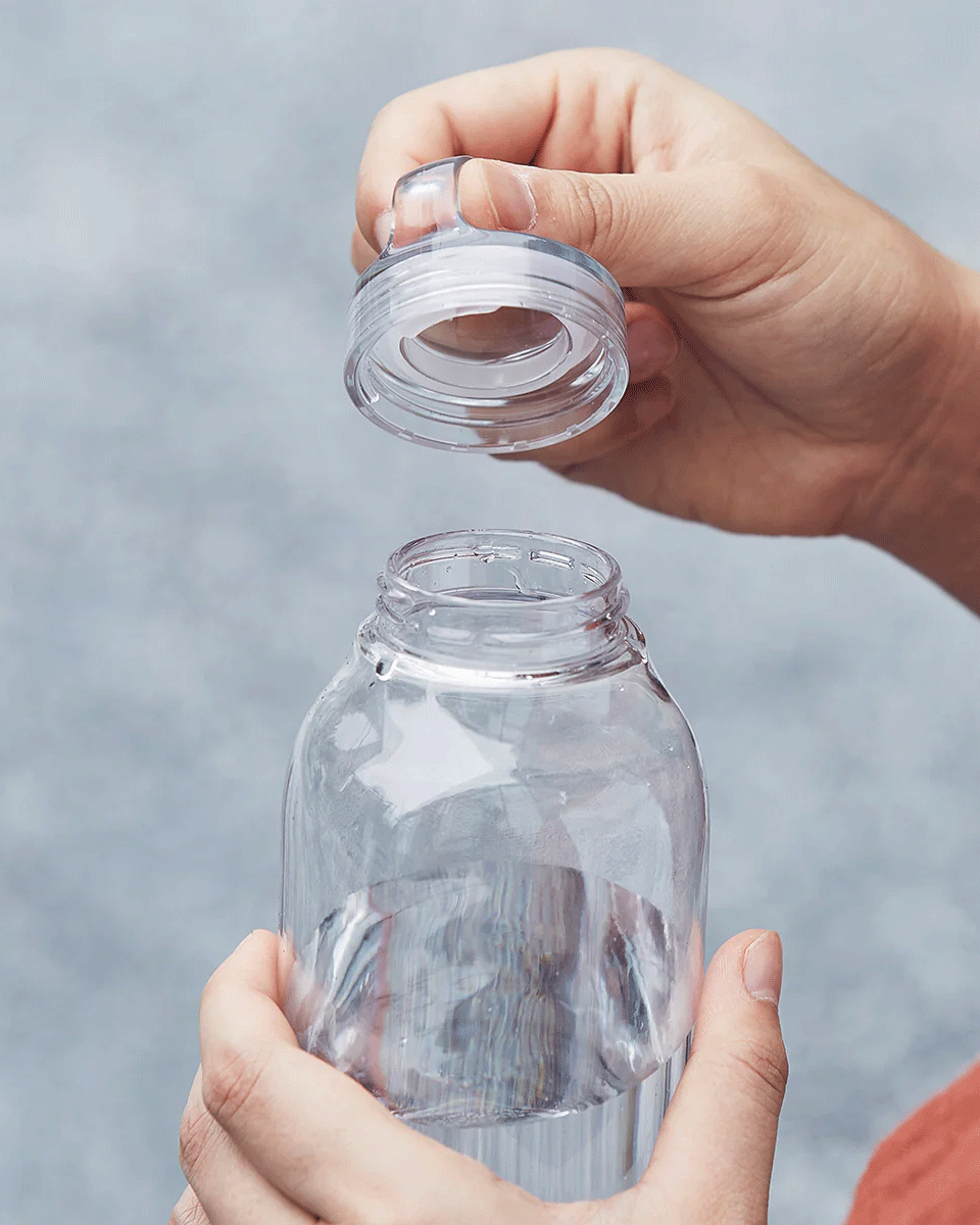 Kinto WATER BOTTLE 500ml Klar