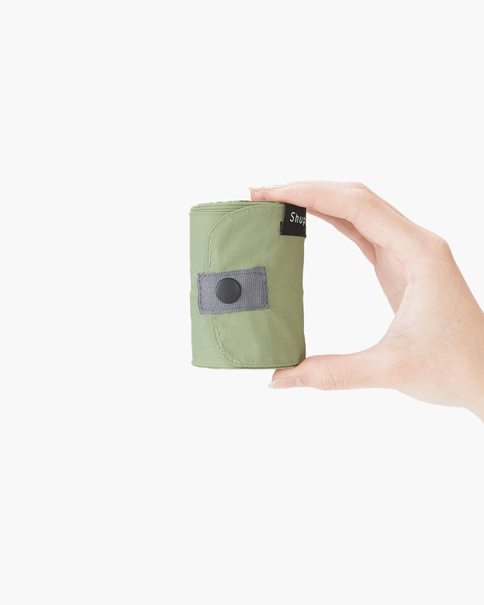 Shupatto One-Pull Faltbare Tasche M – Forest (Mori)