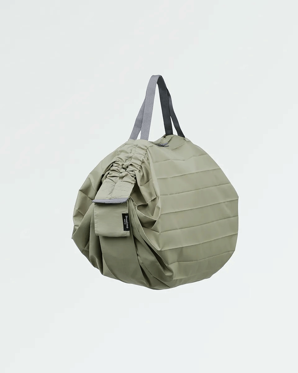 Shupatto One-Pull Faltbare Tasche M – Forest (Mori)