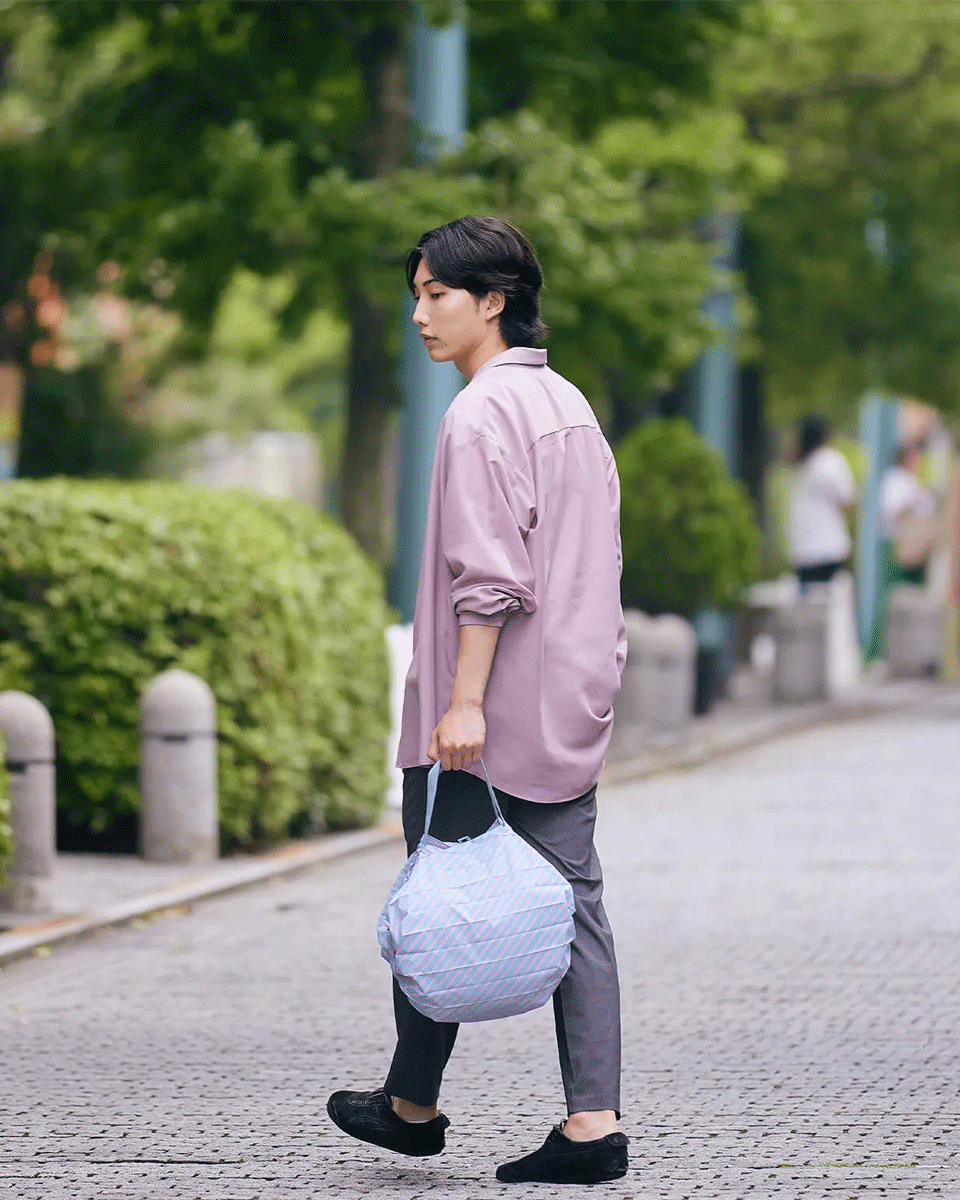 Shupatto One-Pull Foldable Bag M – Morning Sun