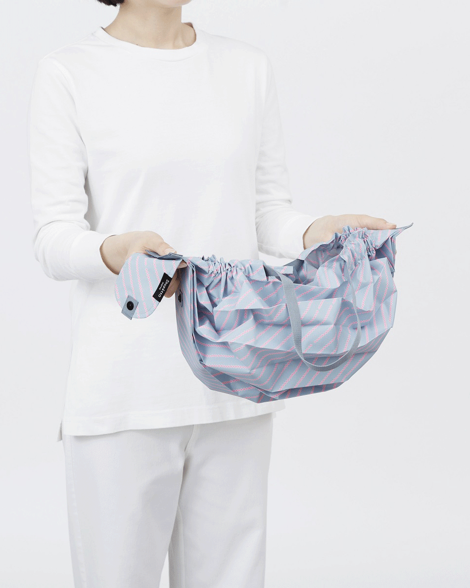 Shupatto One-Pull Foldable Bag M – Morning Sun
