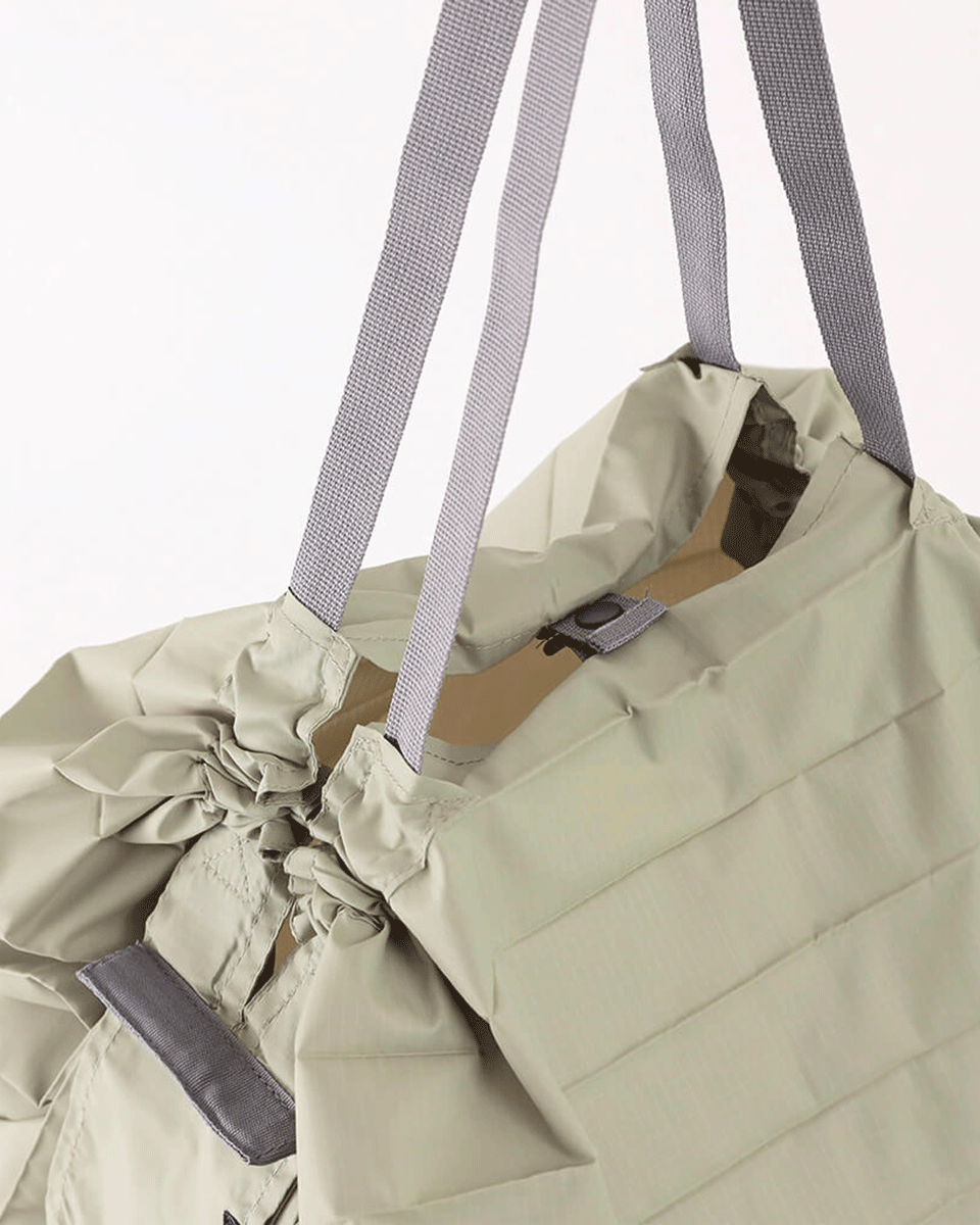 Shupatto One-Pull Foldable Bag M – Morning Sun