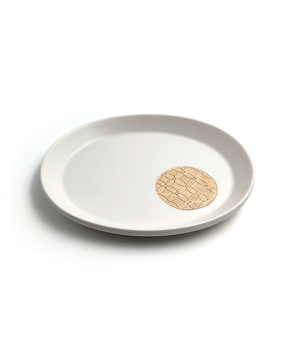 Tobeyaki Premium Style elliptische Platte Hare no Utsuwa