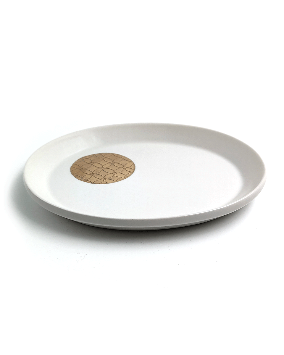 Tobeyaki Premium Style elliptische Platte Hare no Utsuwa